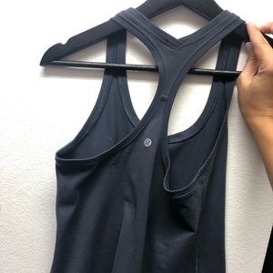 Lululemon Gray Cool Racerback